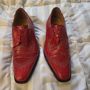 Giorgio Brutini - Men's Patterned Shoes - Red